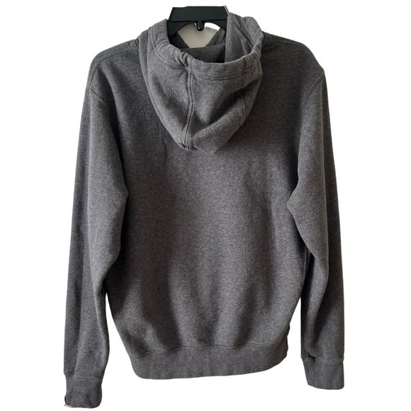 NIKE Just Do It Pullover Hoodie Sweater Embroidered Patch With Pockets Size S - Picture 2 of 9